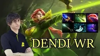 Na`Vi.Dendi playing Windrunner | Gameplay
