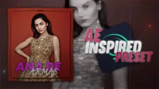AE Inspired Free XML Link - Ana De Armas | Alight Motion Preset