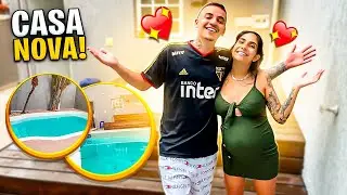 TOUR PELA NOSSA CASA NOVA!
