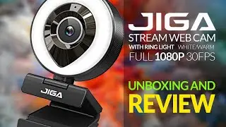 Jiga Stream Webcam - Unboxing And Review