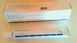 sivilce ve akne tedavisi imex krem #sivilce#akne#imex