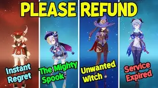 4 Characters in Genshin Impact That I Wish I can Refund