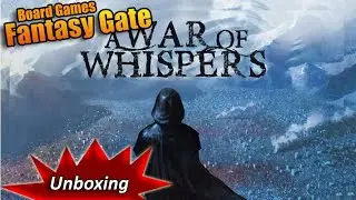 Hands Only - Unboxing | War of Whispers (2019) | Boardgame - Brettspiel