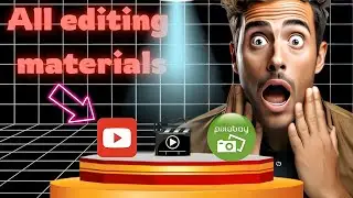 All editing materials copyright free