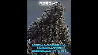 MECHAGODZILLA HURT GODZILLA 🥶 #shorts #fyp #godzilla #monsterverse