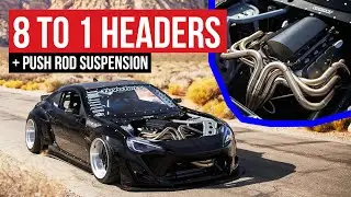 LS3-Powered Scion FRS with 8-1 Headers, Cantilever Suspension, And More, Built by a 21 y/o