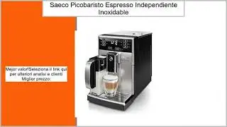 Saeco HD8927/09 Picobaristo Máquina espresso 1.8L 15tazas Cafetera (Independiente, Negro, A