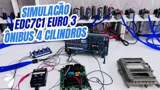TESTE MÓDULO EDC7 ÔNIBUS AGRALE 4 CILINDROS