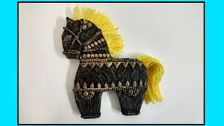 DIY Horse From Cardboard | Home Décor