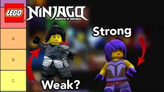 ALL Ninjago Elemental Powers Ranked, Which are Weakest and Strongest? - Ninjago Tier List