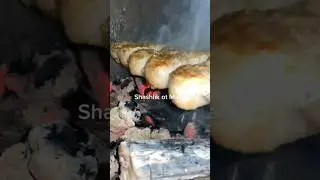 Шашлык от Маке #cutebaby #food #grill #cooking #bbq #шашлык #meat #streetfood #funny #kebab
