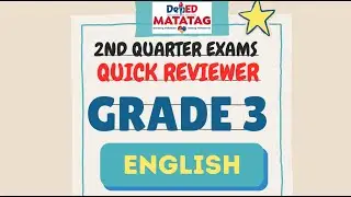 DepEd Grade 3 English 3 2nd Periodical Test Reviewer | Teachers FREE