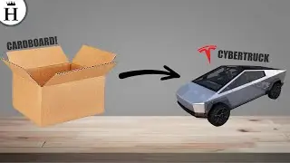 Tesla cybertruck from Cardboard diy | Easiest way |