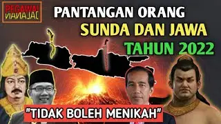 SUNDA VS JAWA??? PANTANGAN ORANG SUNDA DAN JAWA TIDAK BOLEH MENIKAH!!!