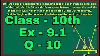 Ex 9.1 Q 10 Green Board || Class 10th Exercise 9.1 Question 10 Green Board || class 10th ex 9.1 q 10