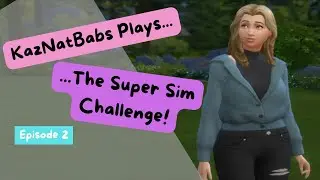 British Woman Becomes an Athlete for the Super Sim Challenge in the Sims 4! - Episode 2