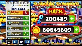 SUBWAY SURFERS HACK 2018!! Get Unlimited Coins & Keys 100% Works