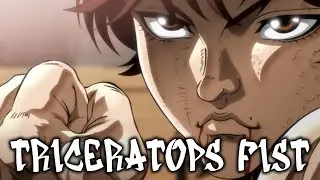 Baki Hanma S2 | Triceratops Fist (Baki VS Pickle) | Metal Cover