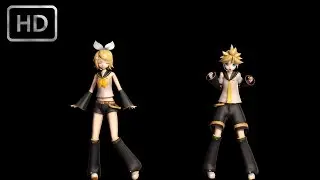[60fps Full] 👐 Butterfly on Your Right Shoulder 右肩の蝶 👐 Ƹ̴Ӂ̴Ʒ- Len & Rin Kagamine Hologram Ready