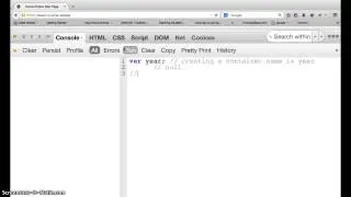 Variables in JavaScript