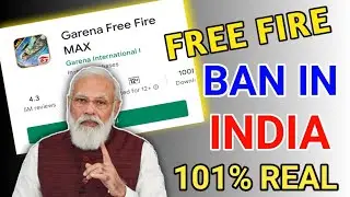 FREE FIRE BAN IN INDIA ? FREE FIRE BAN ? FREE FIRE GAME BAN IN INDIA ?