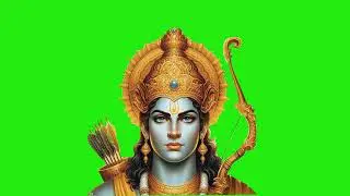 lord ram green screen video background } lord ram background video || temple background