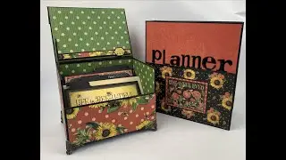 The Jocasta Recipe/Photo Box and Planner/Photo Book - Graphic 45