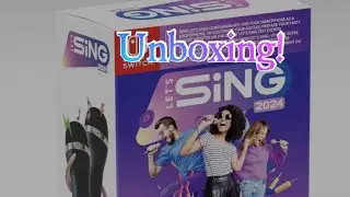 Let's Sing 2024 Unboxing / Nintendo Switch / 2 Mics Included!