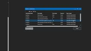 Open Automation Software Watch Window