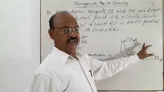 Tangent to a Circle