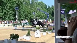 Total Hope OLD in Grand Prix CDI4* Longines Pfingsttunier Weisbaden ranked as number 2 with 74.978%