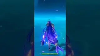 How Raiden strikes you When you enter euthymia domain | Raiden Shogun #shorts #genshinimpact #raiden
