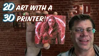 Using Hueforge With Your 3D Printer to Make 2D Art