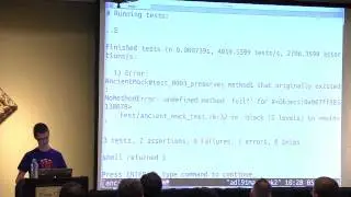 Andy Lindeman - Building a mocking library - Ancient City Ruby 2013