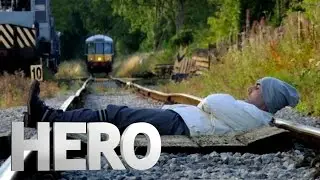 Tied To A Train Track - Derren Brown: Hero at 30,000 Feet