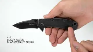 Kershaw 1556TBW - Cryo II - Tanto BlackWash