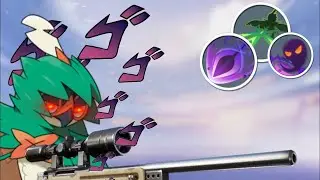 The pokemon Unite decidueye sniper is great