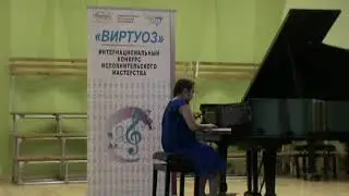 Маргарита Мальчевская 12 лет_фортепиано_Бах Сарабанда c-moll