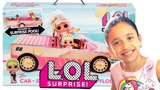 OMG Car Pool Coupe LOL Surprise  Car with Pool Party + Blind Bags