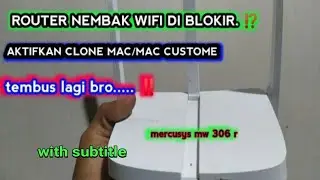 SHOOT WIFI BUT BLOCKED??  OPEN WITH CUSTOM MAC CLONE