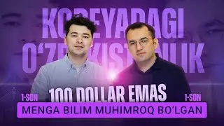 Koreadagi Ôzbekistonlik 1- son.    Istamov Bekzodjon