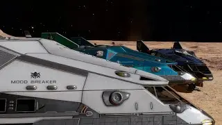 3 Haulers vs Hydra | Elite Dangerous Thargoids