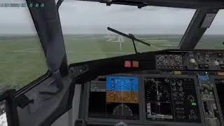 X-Plane 11 |  B737 MAX Landing