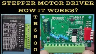 Stepper Motor Driver | Stepper Motor Driver TB6600 | TB6600 Wiring | Stepper Motor Driver Circuit |