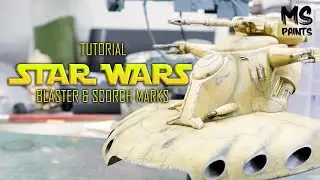 BLASTER BURNS & SCORCH MARKS | Star Wars Style Battle Damage for LEGION & WARHAMMER