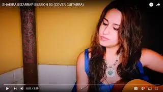 SHAKIRA BIZARRAP SESSION 53 (COVER GUITARRA)