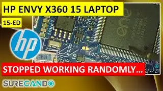 HP Envy x360 15 Dead After Normal Use? Watch This Failed Power Fix & Teardown 🔍