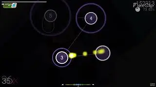 osu aim practice with a broken rubber keyboard