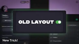 [NEW TRICK] How to Get Old Discord Layout Without Deleting the App! IOS and Android