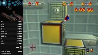 [SM64] Timed Jumps On Moving Bars - 16.78